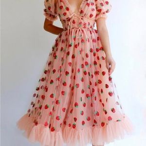 strawberry dress